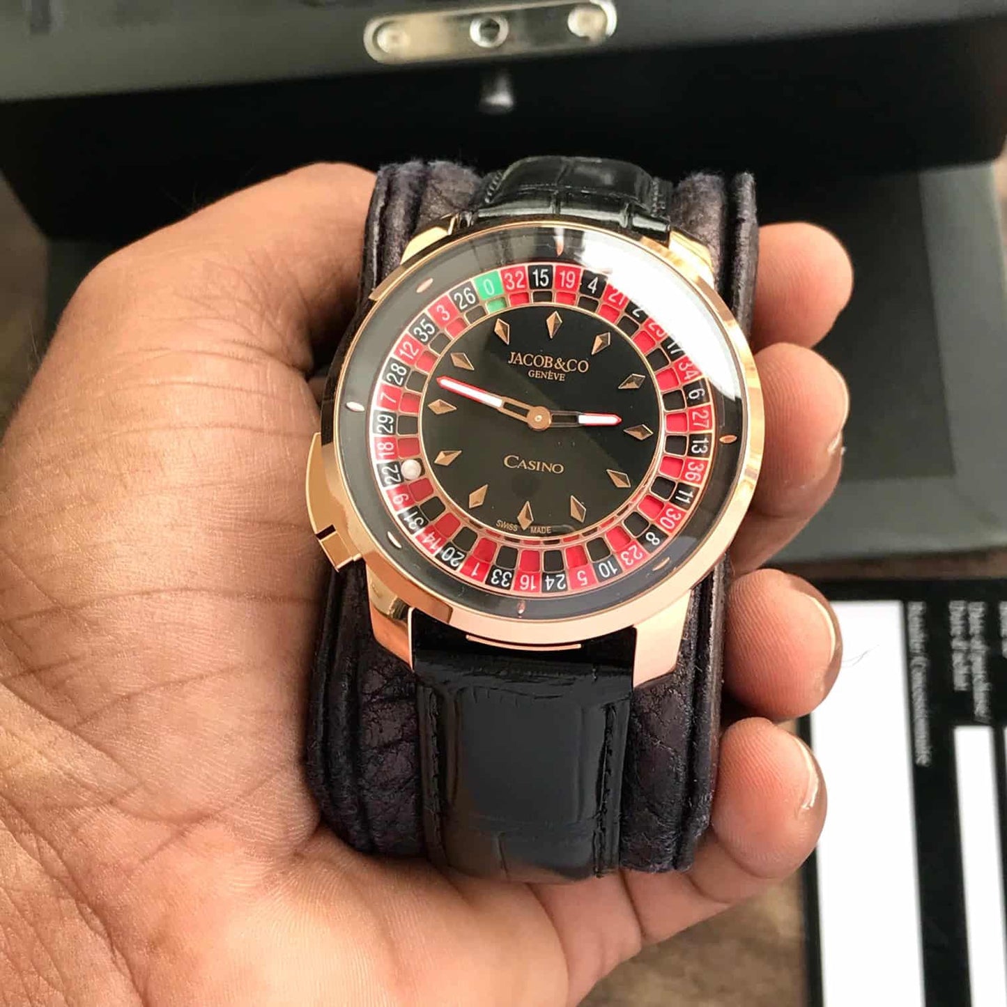 J&Co Casino Watch - Black