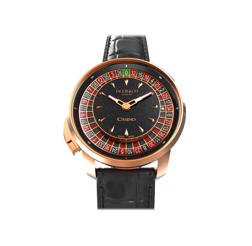J&Co Casino Watch - Black