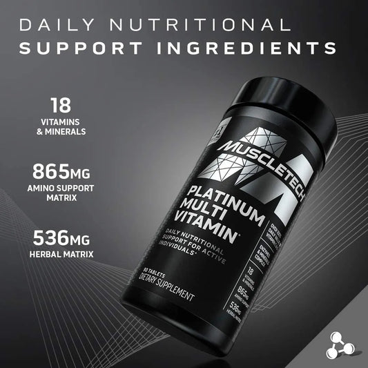 Muscle Tech Platinum Multi Vitamin - 30 Servings