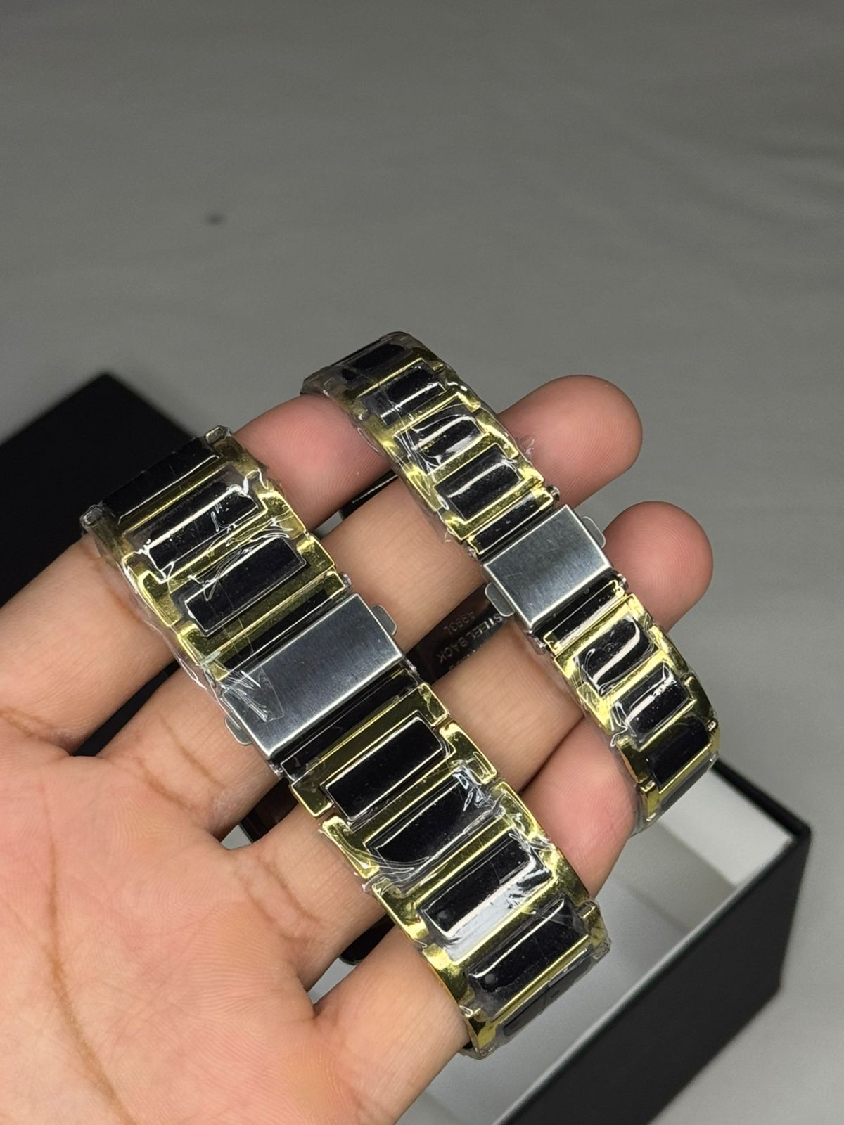 Two Tone Couple Watch