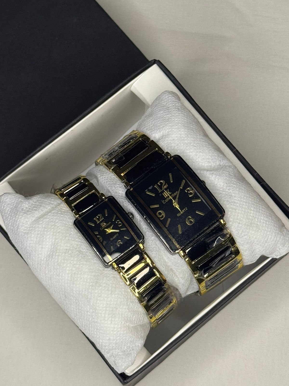 Two Tone Couple Watch