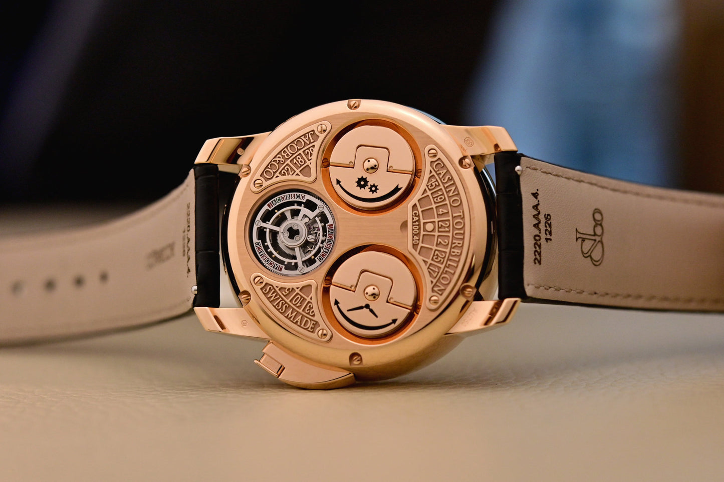 J&Co Casino Watch - Black