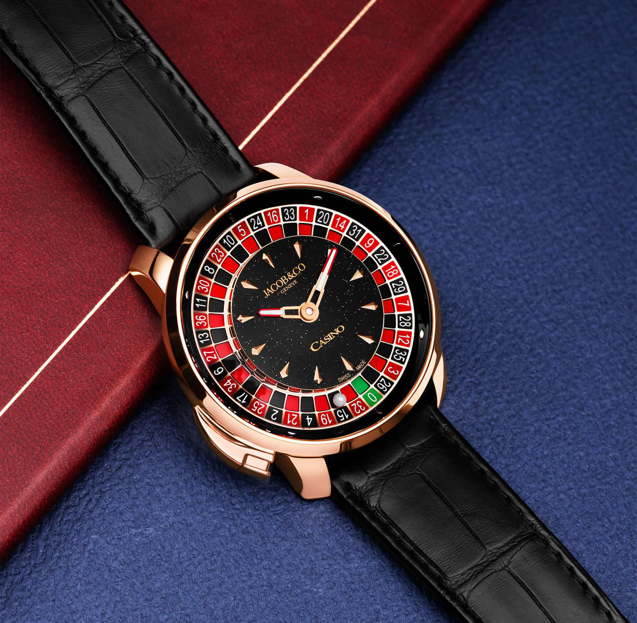 J&Co Casino Watch - Black
