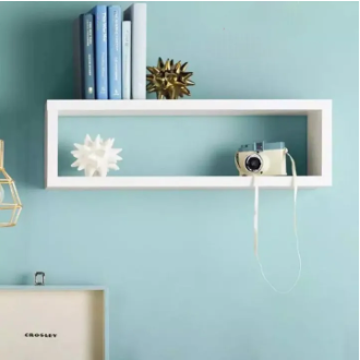 Rectangular Wall Mount Floating Shelves - 24 Inches