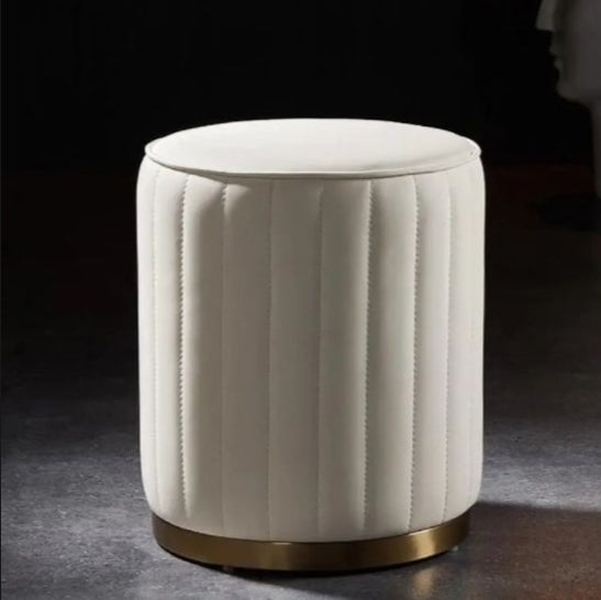 Ottoman Velvet Sofa Stool