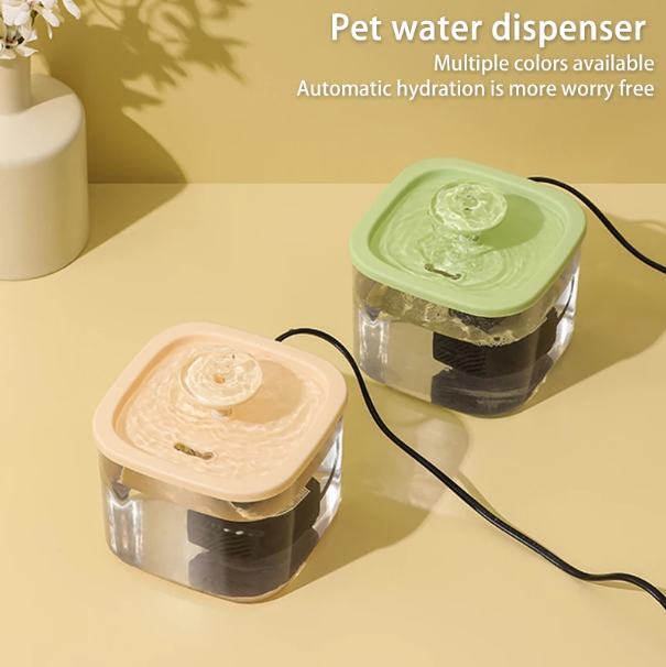 Pet Fountain Water Drinking Well with Filter for Cats & Dogs