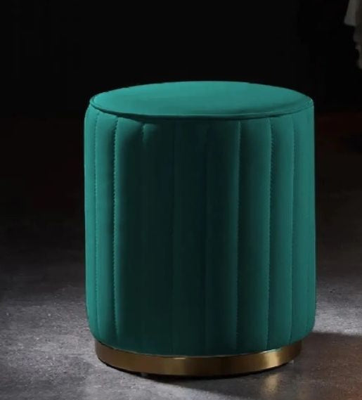 Ottoman Velvet Sofa Stool