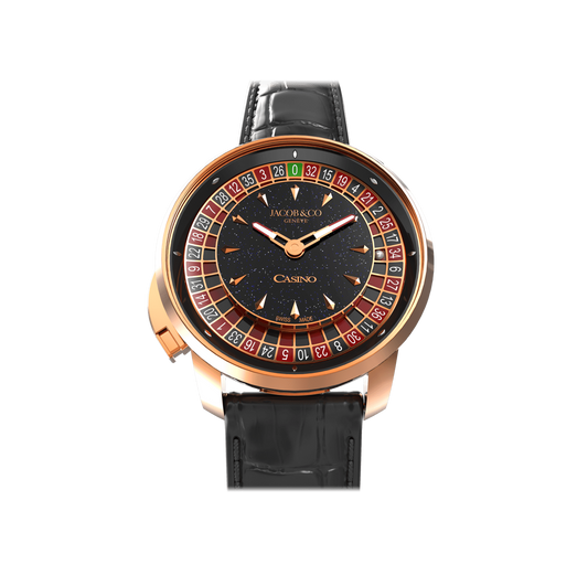 J&Co Casino Watch - Black