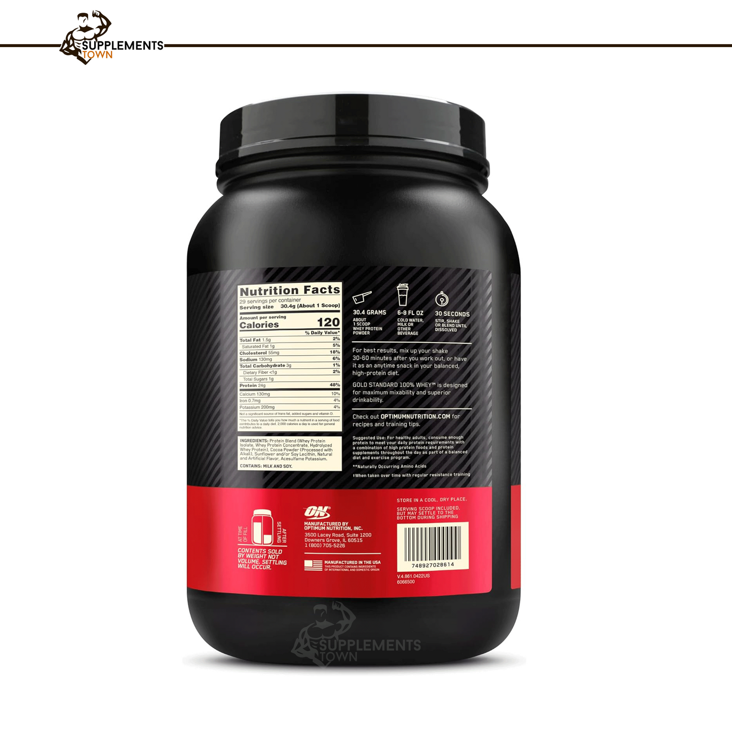 Gold Standard Whey Protein - 29 Servings